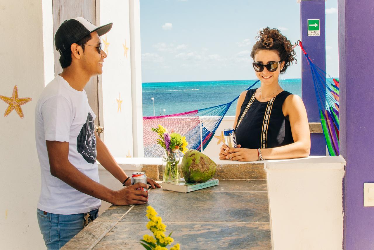 The Mermaid Hostel Beach (Adults Only) كانكون المظهر الخارجي الصورة