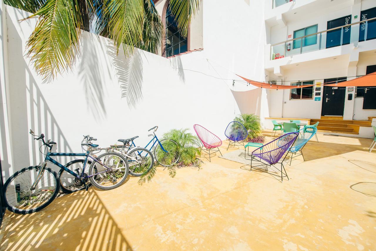 The Mermaid Hostel Beach (Adults Only) كانكون المظهر الخارجي الصورة